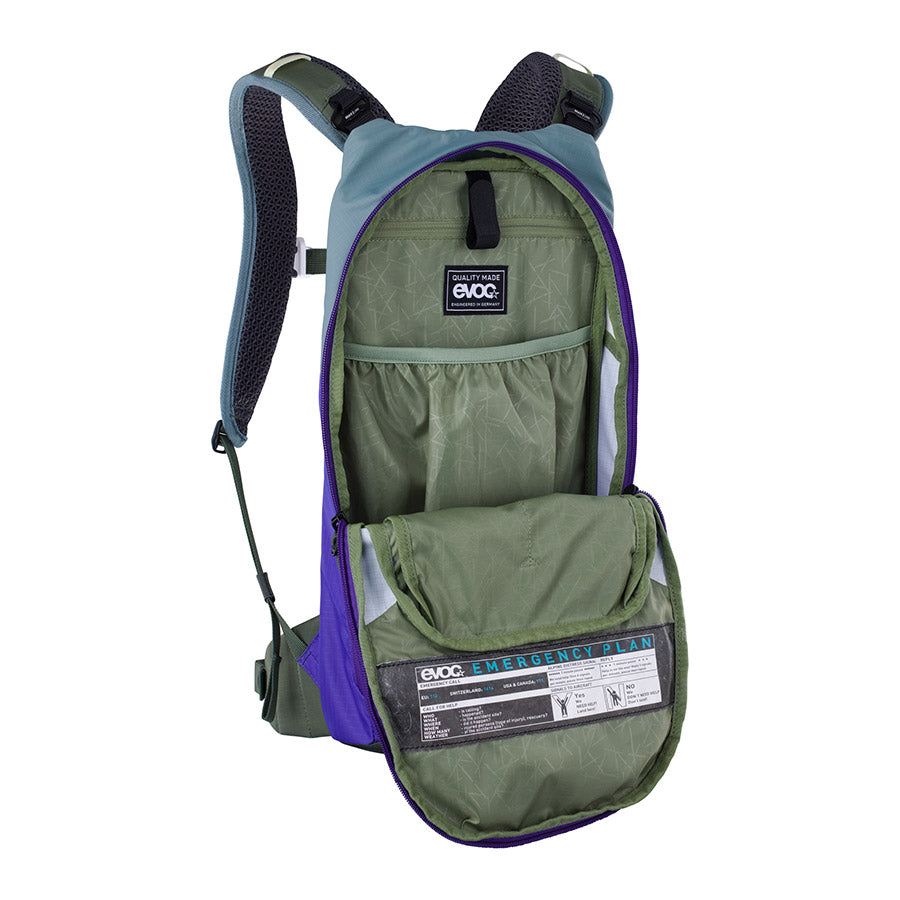 EVOC, Stage 6 + 2L Bladder, Hydration Bag, Volume: 6L, Bladder: Included (2L), Black