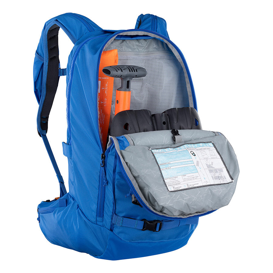 EVOC, Line 22 E2, Avalanche Snow Backpack, 22L, Black