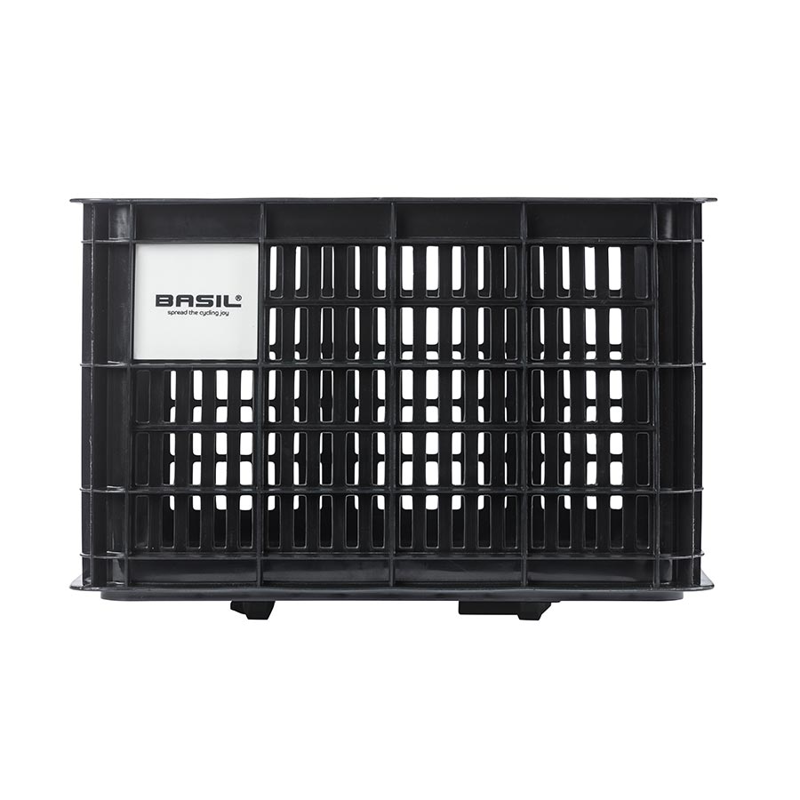 Basil, Bicycle Crate L, Basket, MIK, Black