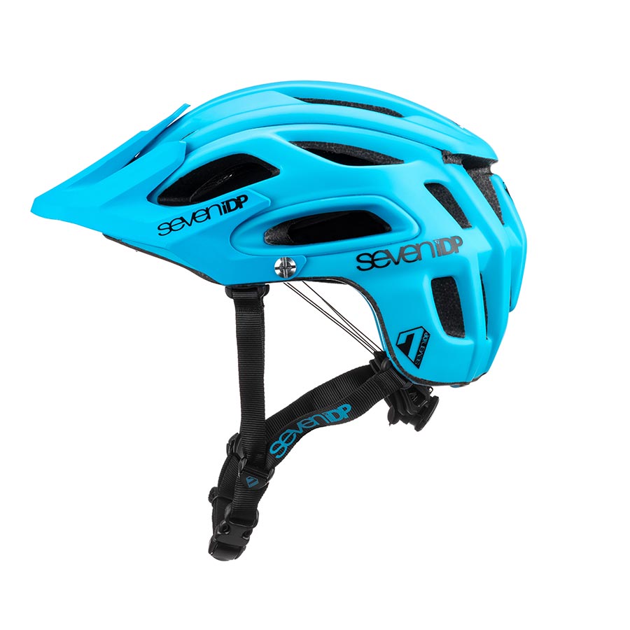 7iDP, M2, Helmet, Matt Black/Gloss Black, XSS, 52 - 55cm