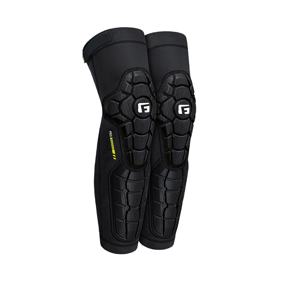 G-Form, Pro Rugged 2, Knee/Shin Guard, Black, XXL, Pair