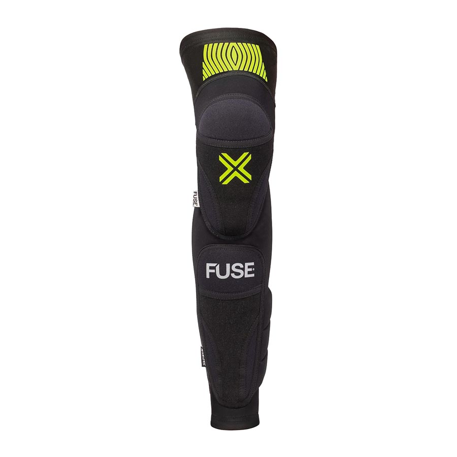 Fuse, Omega 100 Knee Combo, Knee/Shin Guard, Black, S, Pair