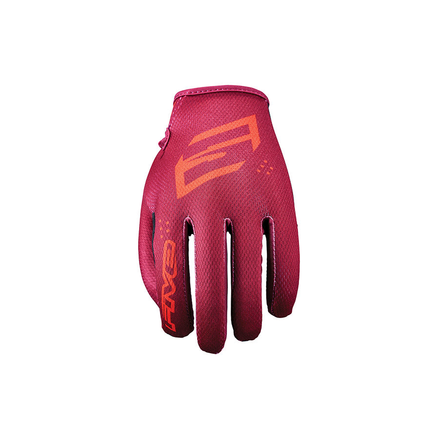 Five Gloves, XR-Ride, Full Finger Gloves, Red, 3XL