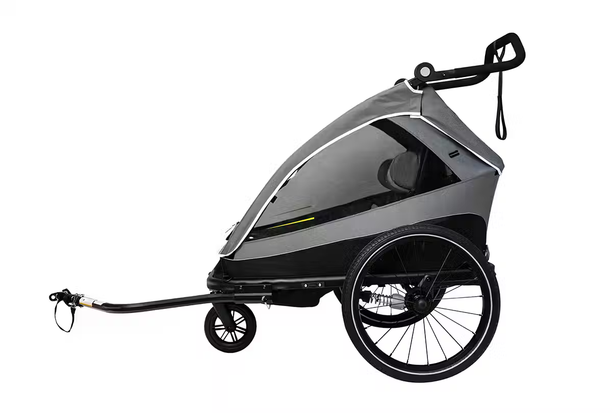 Double Seat Child Trailer