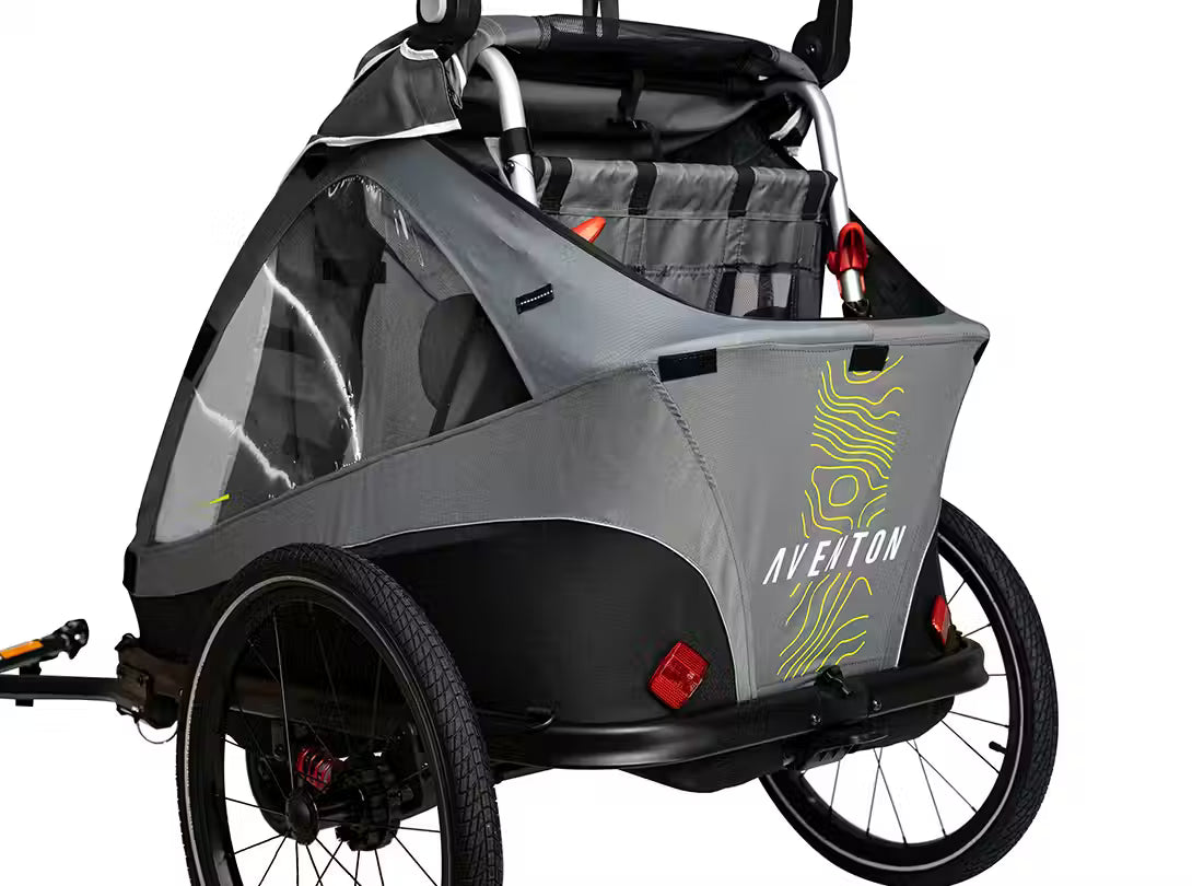 Double Seat Child Trailer