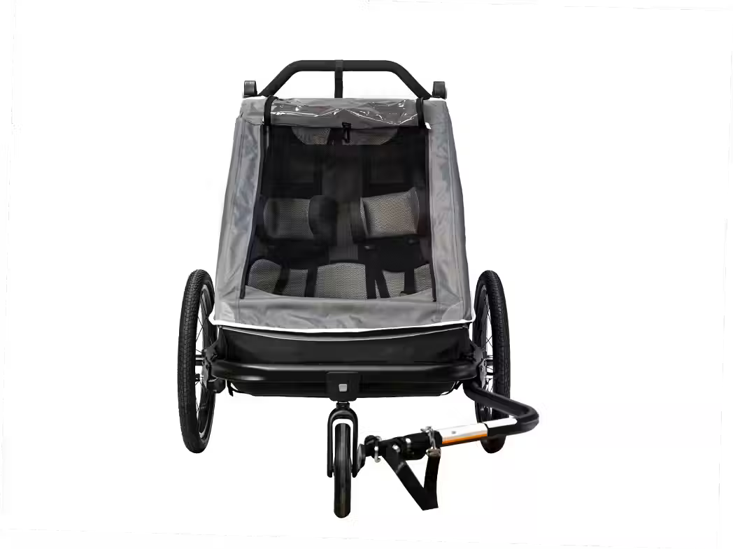 Double Seat Child Trailer