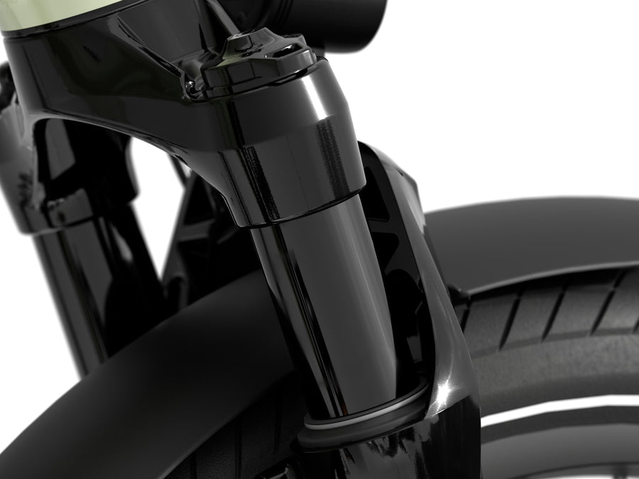 Front suspension with lockout