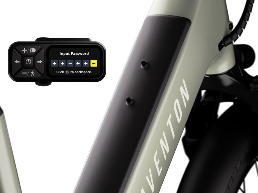 Passcode and keyless battery