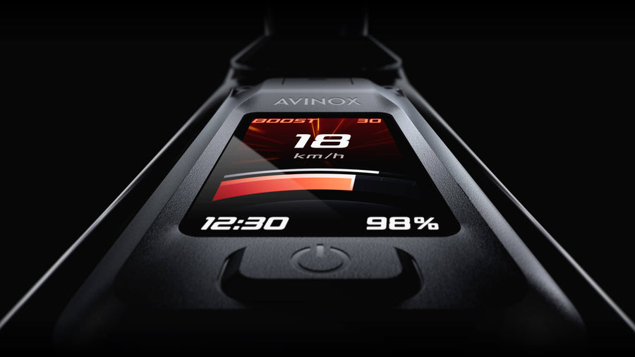 2" OLED touchscreen