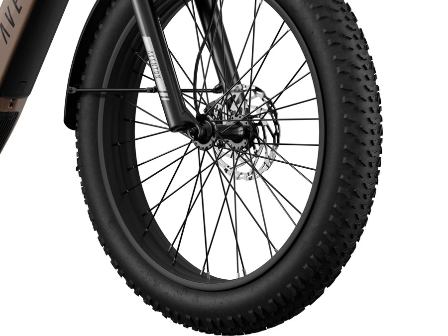 4" fat tires