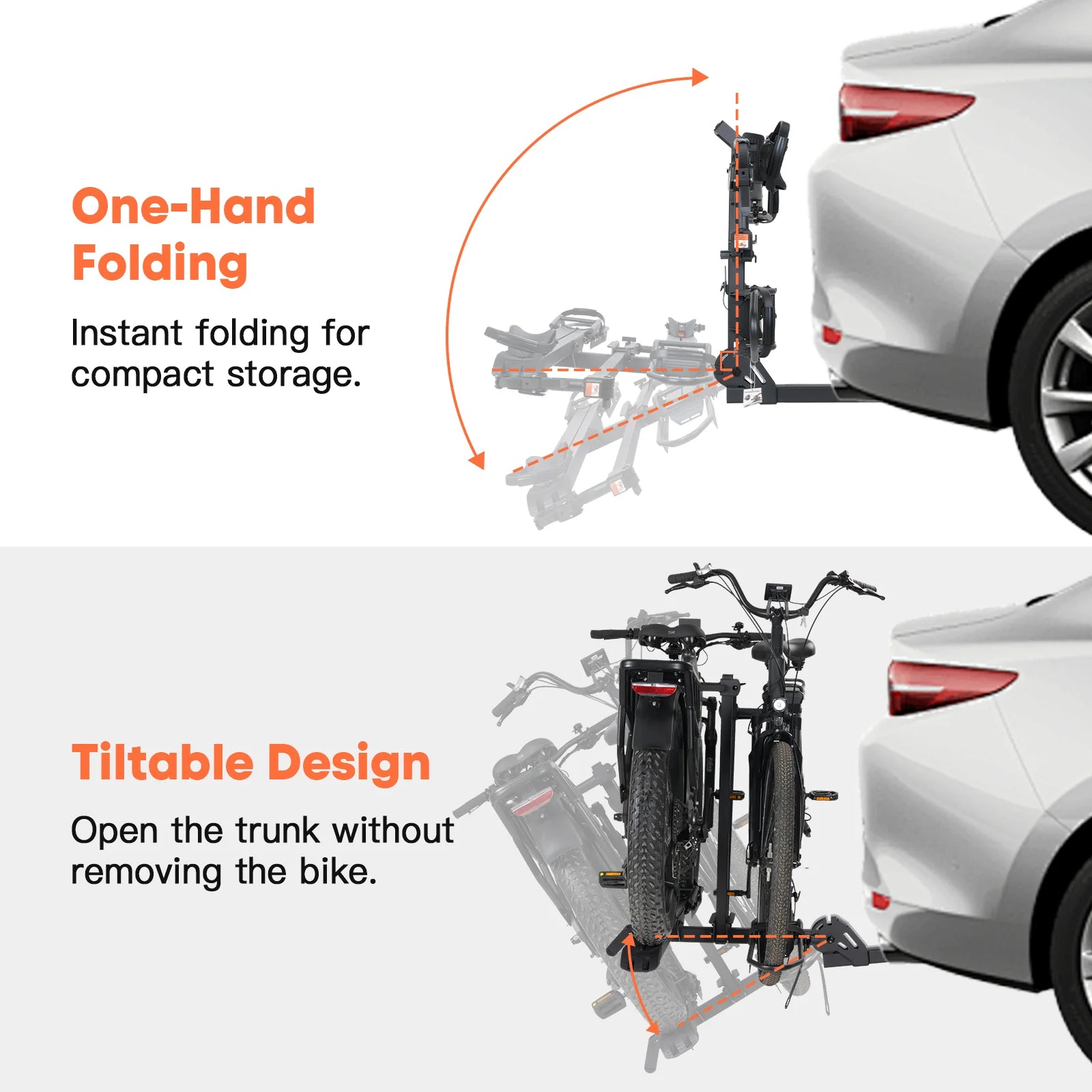CyberRack E2 PLUS Hitch Bike Rack