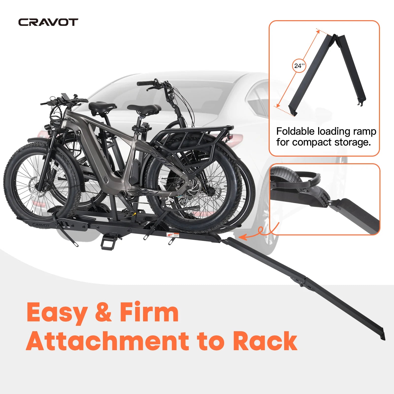 CyberRack E2 PLUS Hitch Bike Rack