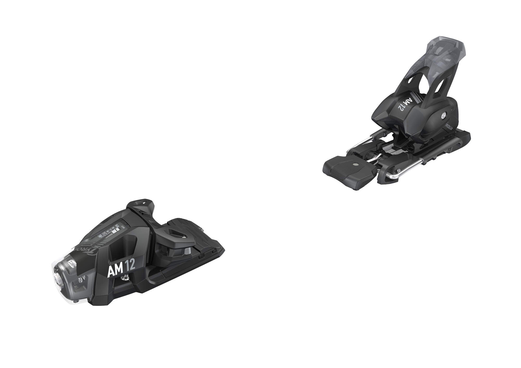 Tyrolia AM 12 GW Ski Bindings - 95 mm Matte Black