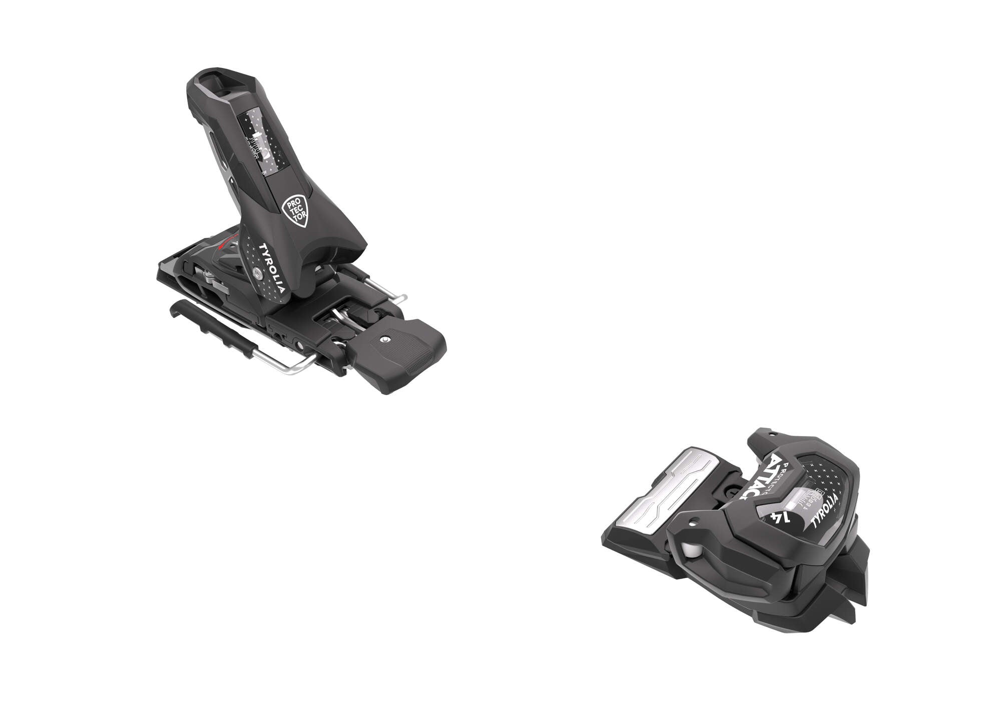 Tyrolia Protector+ Attack 14 GW Ski Bindings - 95 mm Matte Black
