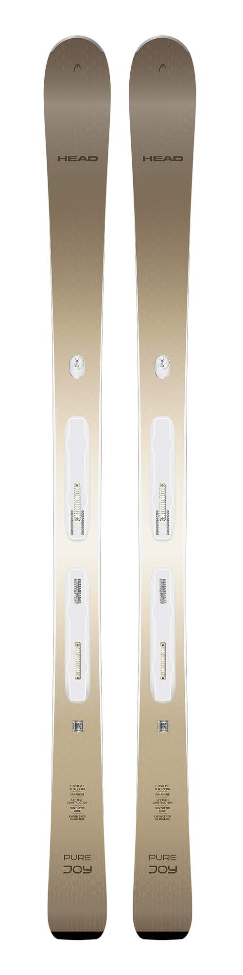 HEAD e.pure Joy Women's Skis + Joy 9 GW SLR Bindings