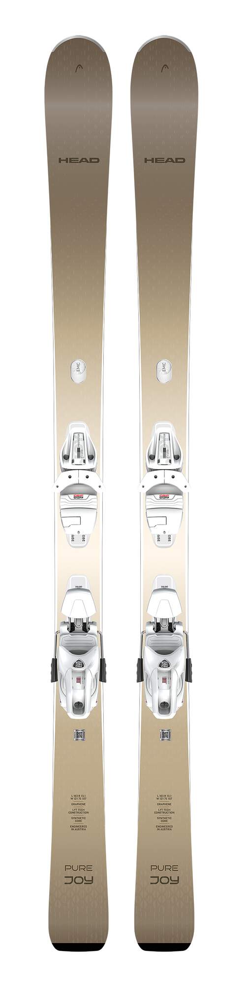 HEAD e.pure Joy Women's Skis + Joy 9 GW SLR Bindings