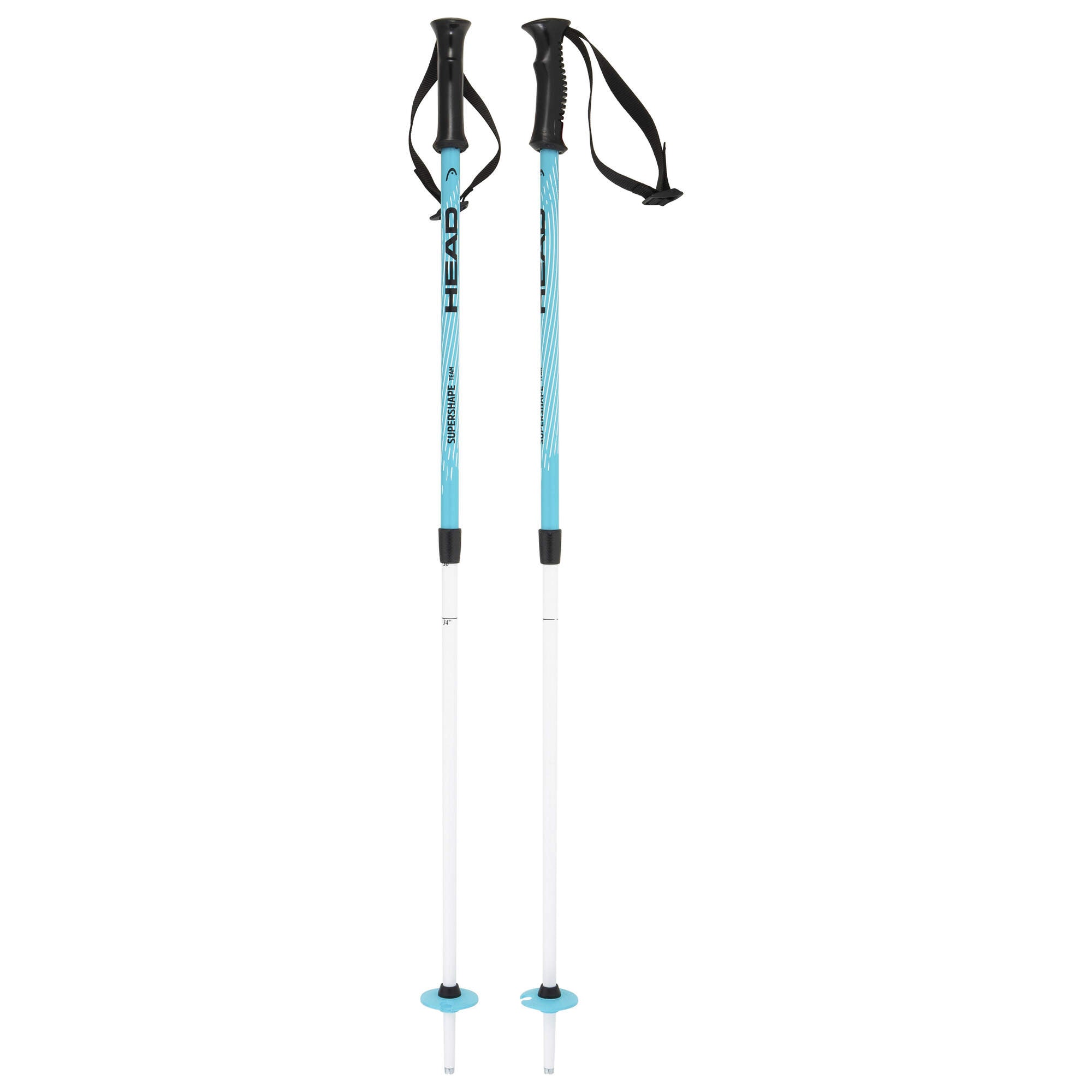 HEAD Supershape Team Adjustable Junior Ski Poles