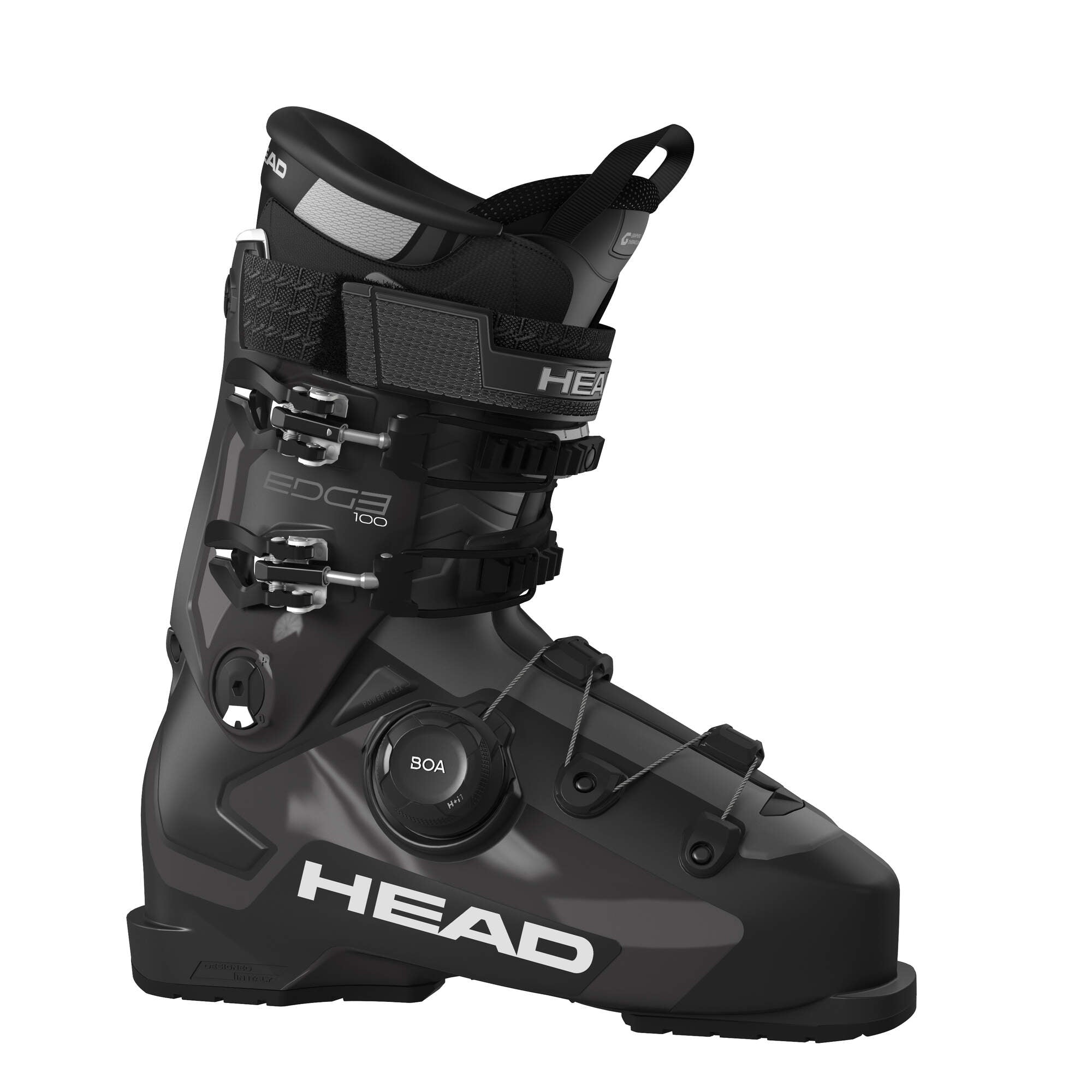 HEAD Edge 100 HV BOA Ski Boots - Black/White