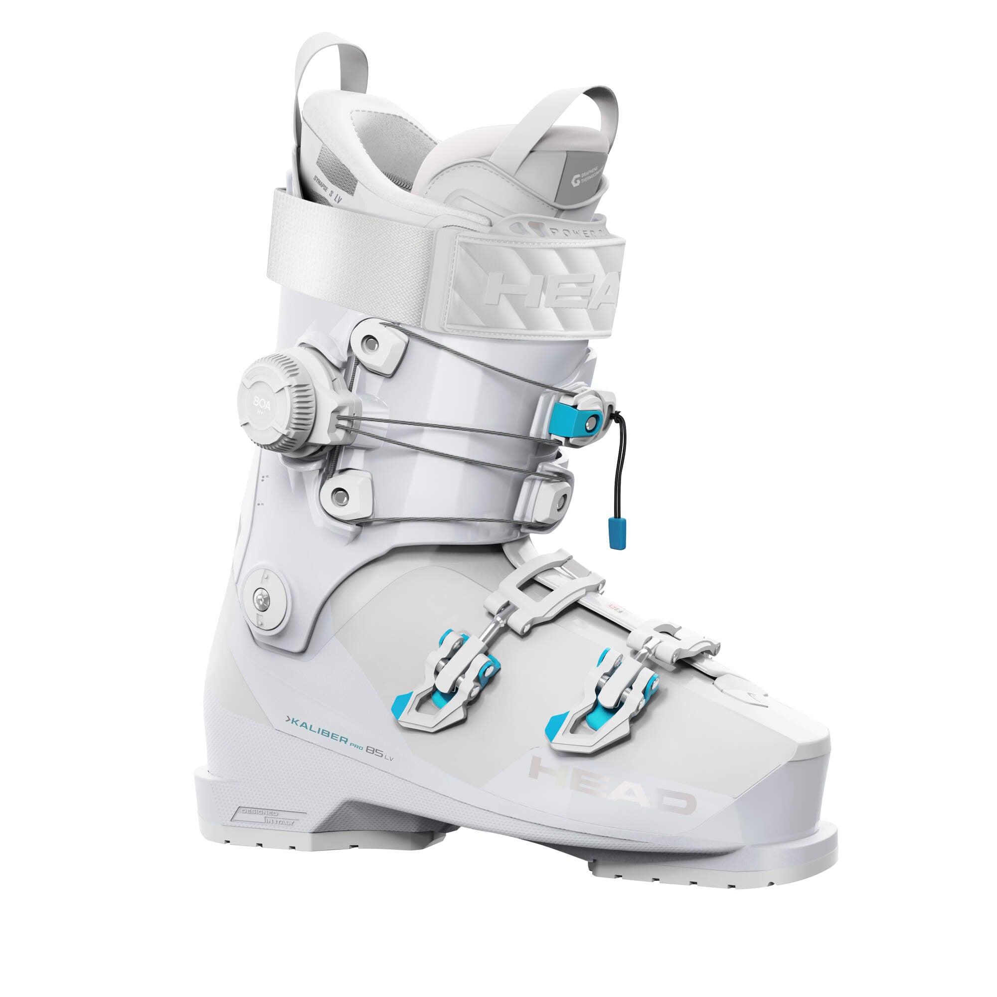 HEAD Kaliber Pro 85 W LV BOA Women's Ski Boots - Ice/Turquoise