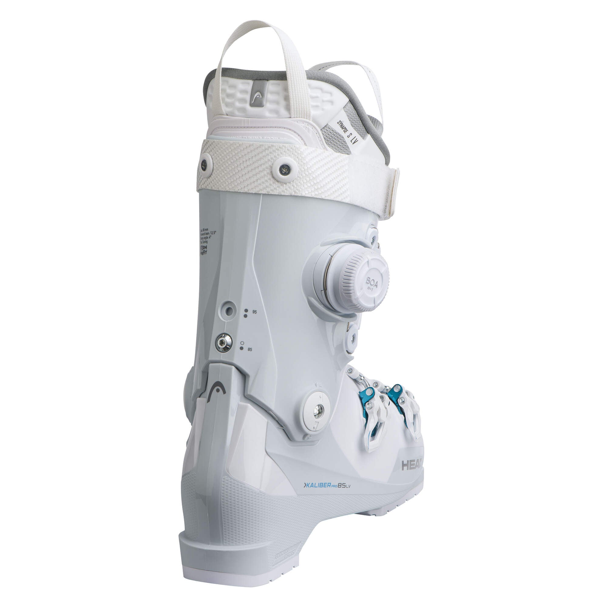 HEAD Kaliber Pro 85 W LV BOA Women's Ski Boots - Ice/Turquoise