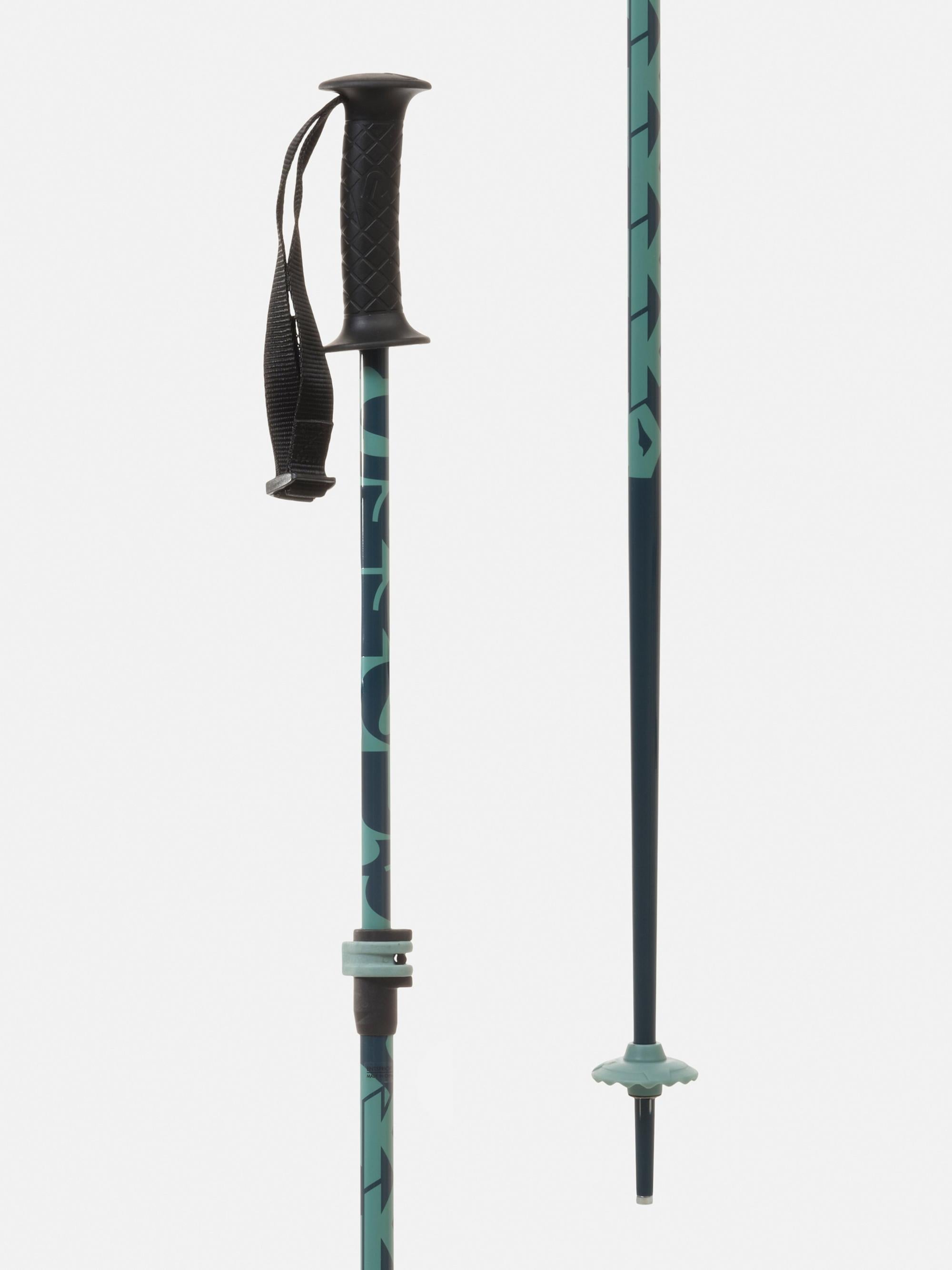 K2 Girls Sprout Adjustable Ski Poles - Blue