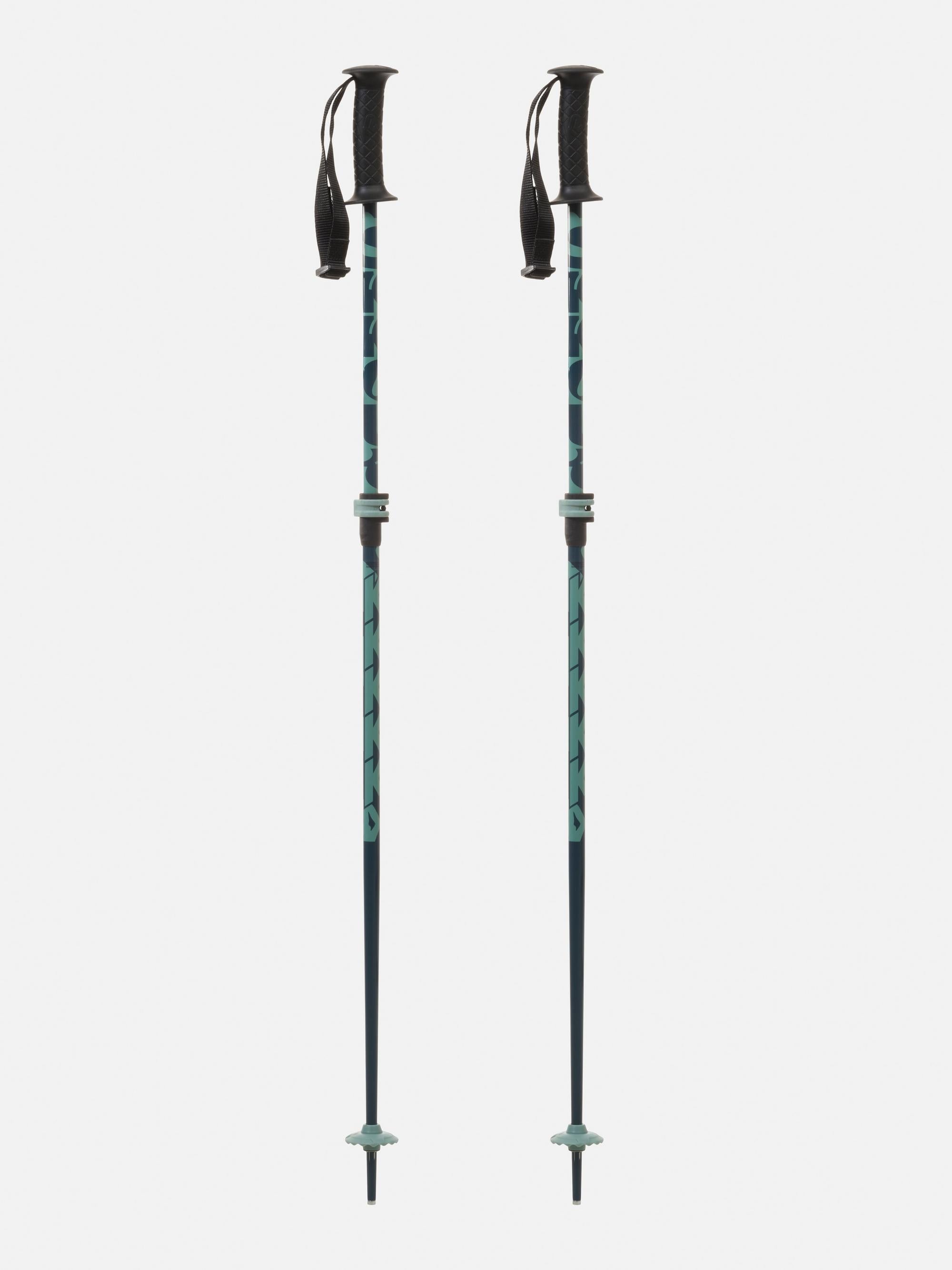 K2 Girls Sprout Adjustable Ski Poles - Blue