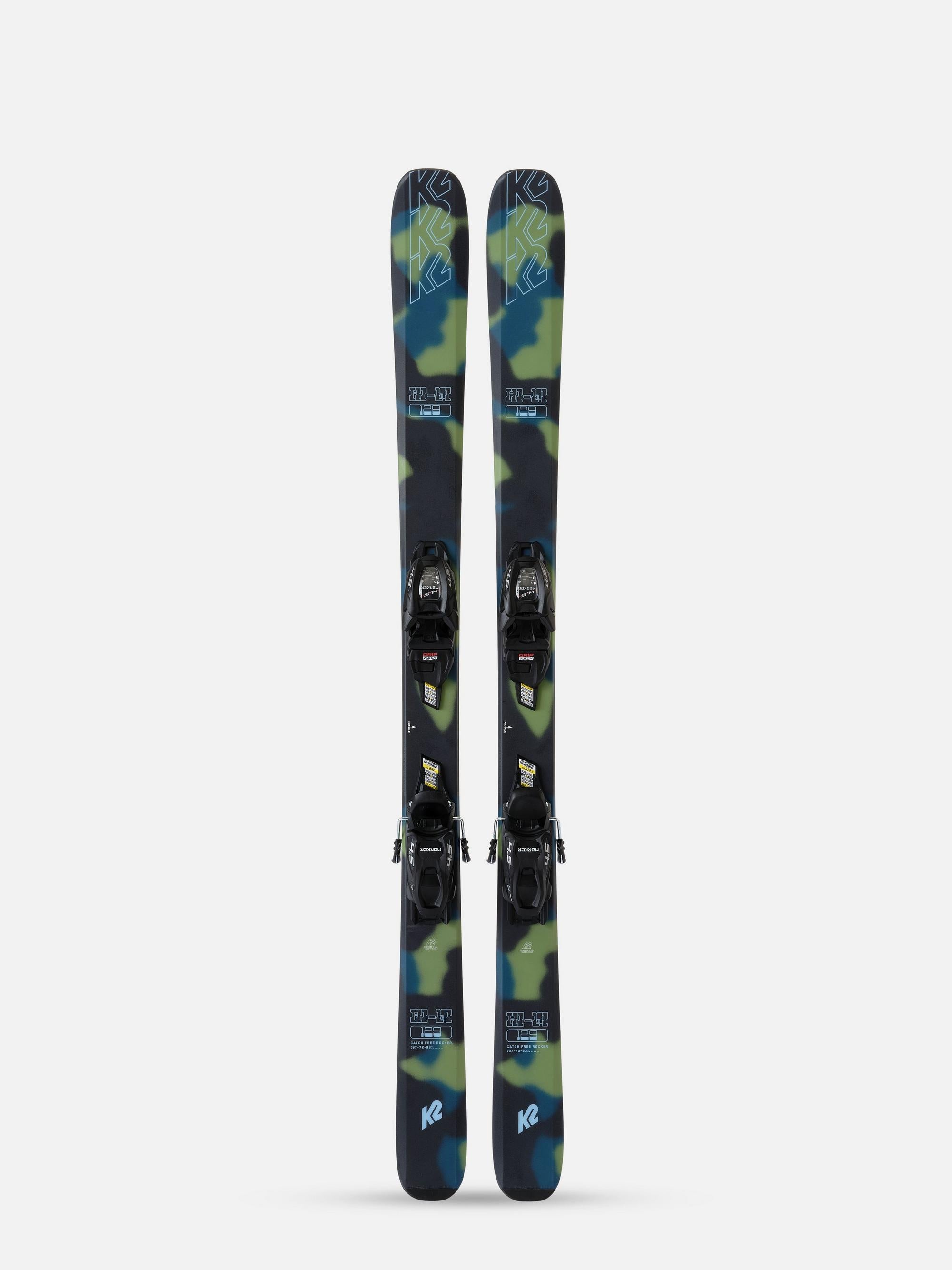 K2 Hi-Fi Youth Skis + FDT JR 7.0 Bindings