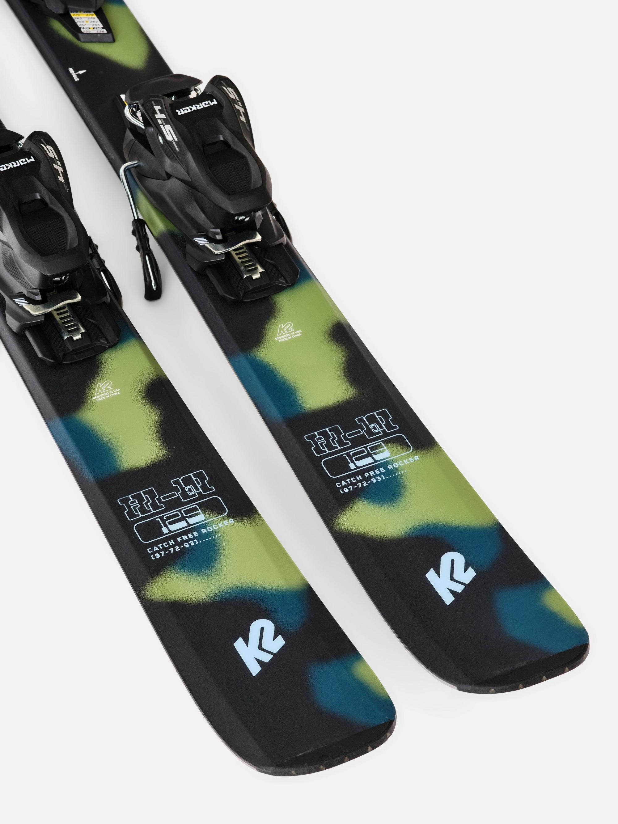K2 Hi-Fi Youth Skis + FDT JR 7.0 Bindings