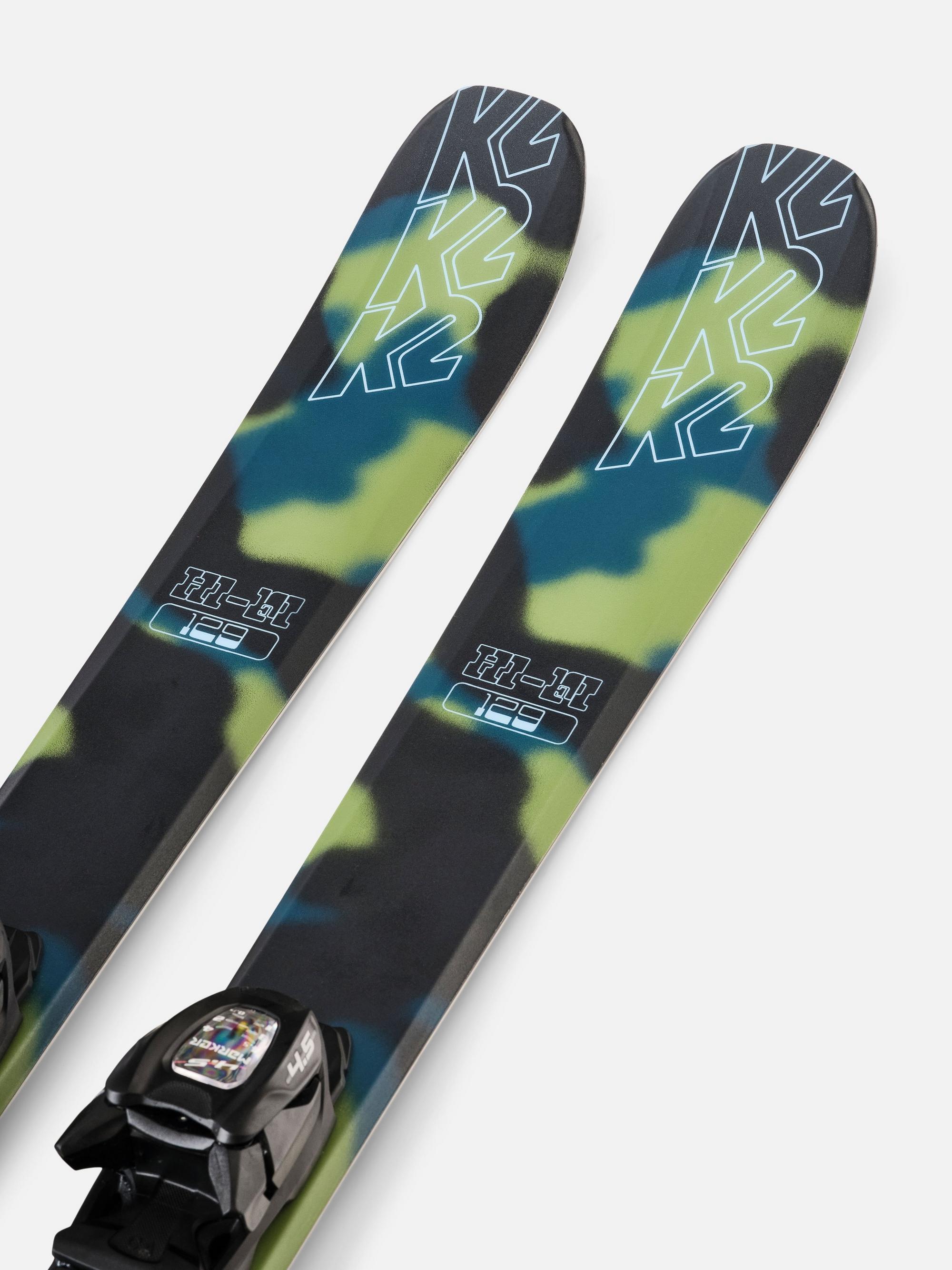 K2 Hi-Fi Youth Skis + FDT JR 7.0 Bindings