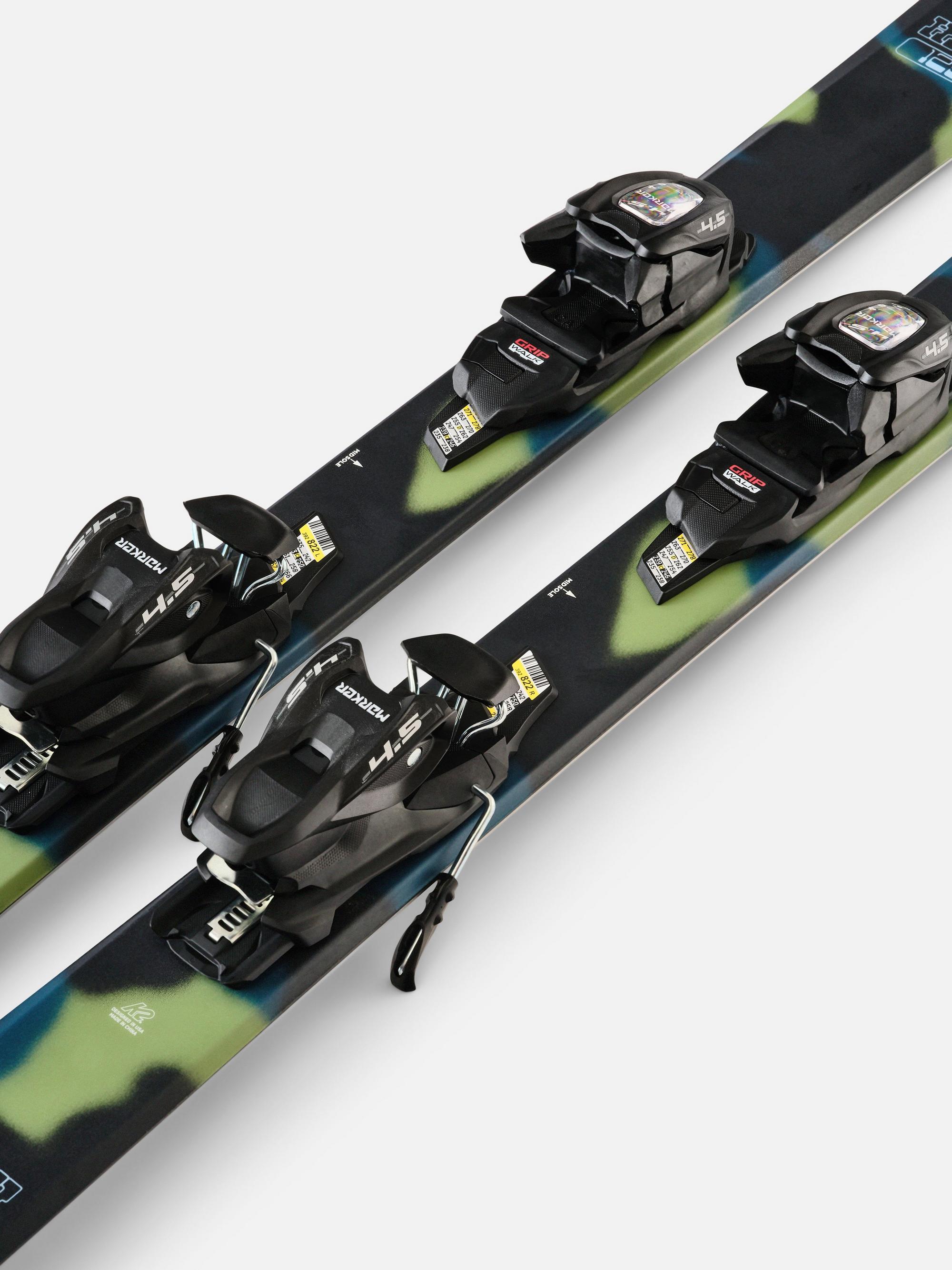 K2 Hi-Fi Youth Skis + FDT JR 7.0 Bindings
