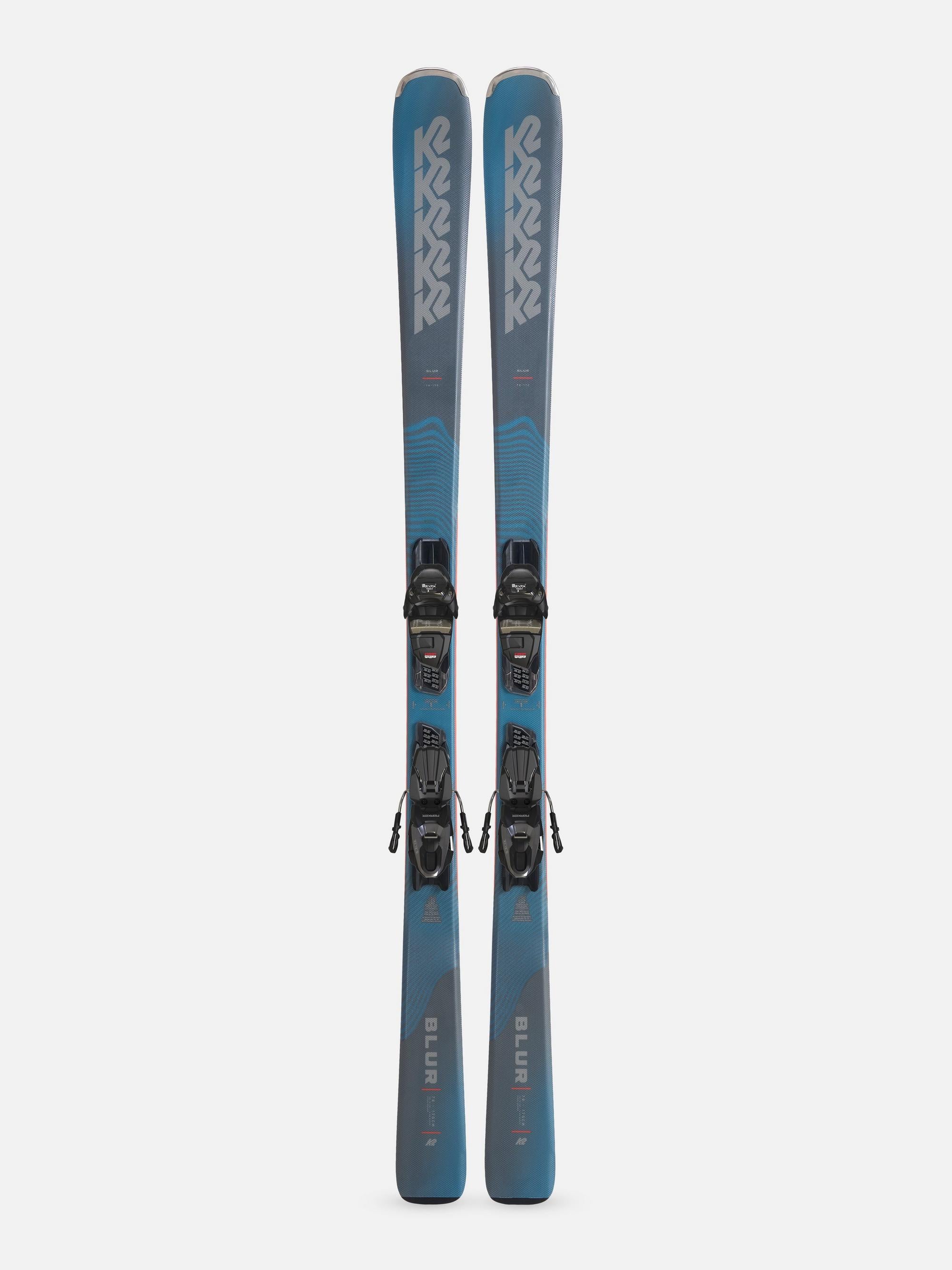 K2 Blur 76 Men's Skis + M3 10 Compact Quikclik Bindings
