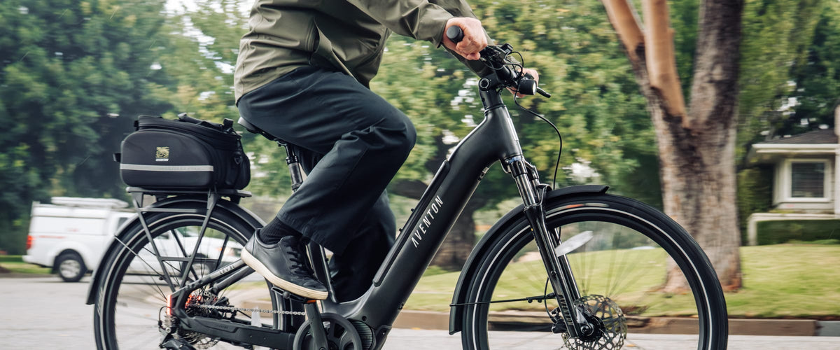 Riding the Aventon Level 4 ADV