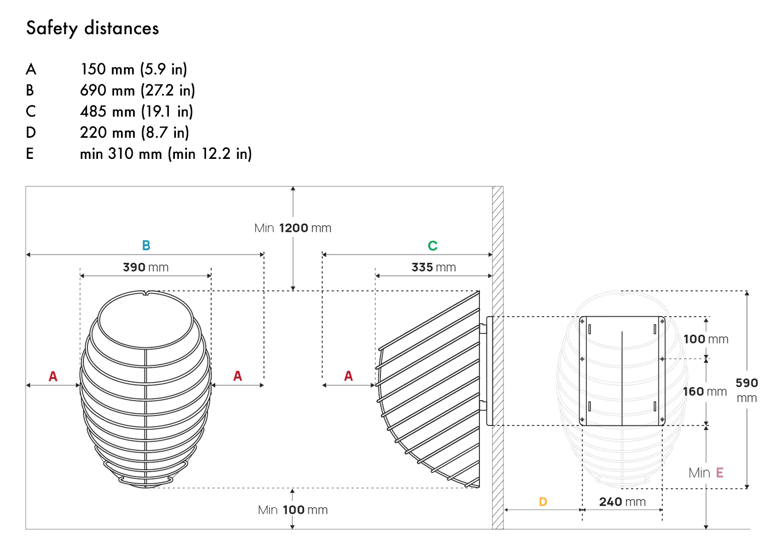 HUUM Drop 9 Heater with Stones