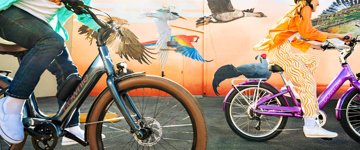Riding the Electra Townie Go!