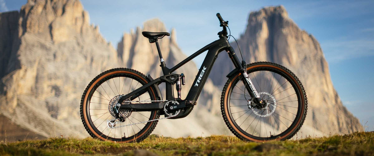 Riding the Trek Rail+ e-MTB