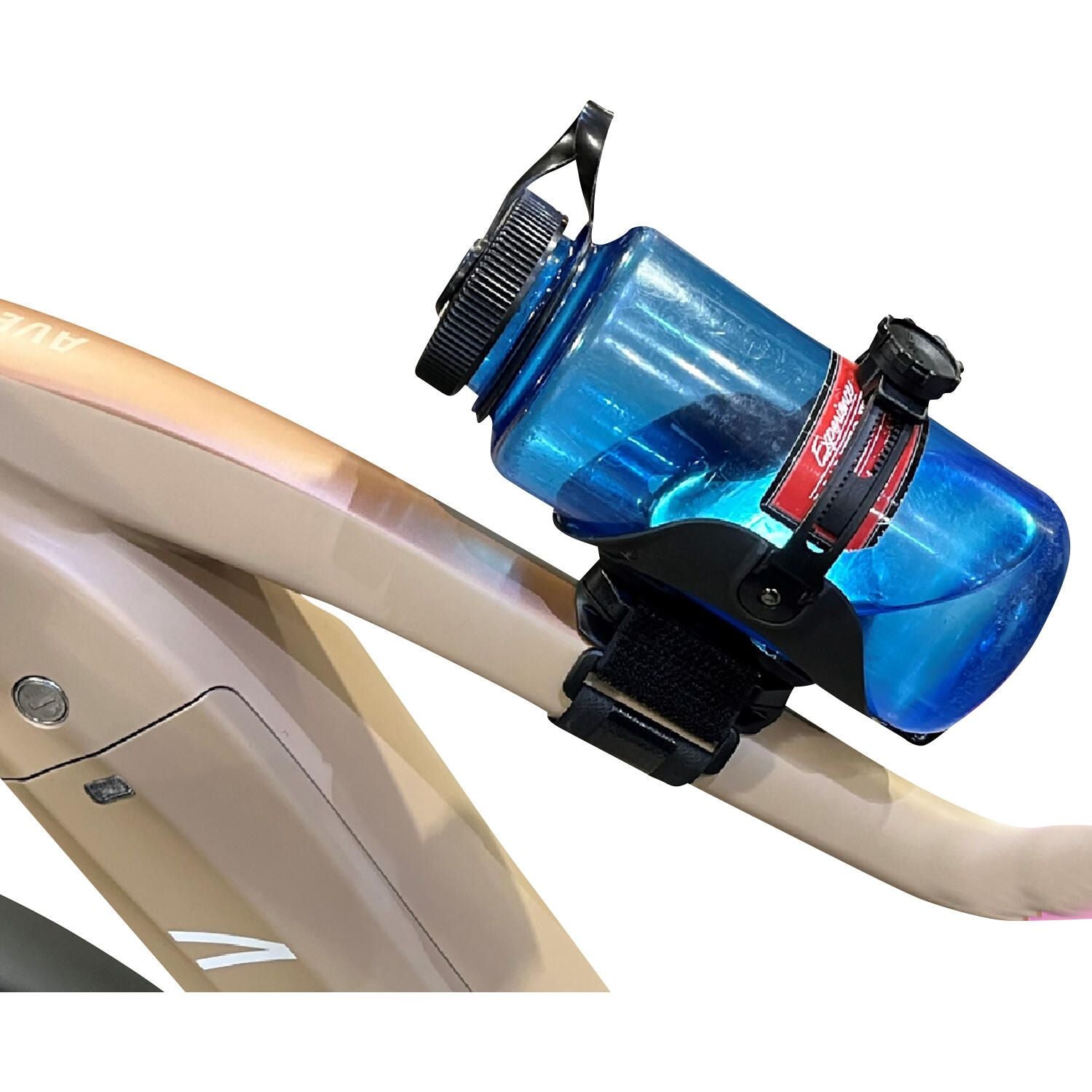 Water Bottle Cage with Adjustable Strap Mount